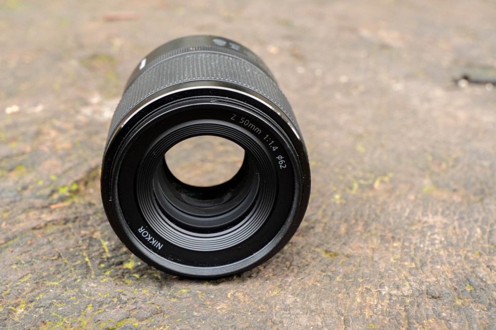 The Nikon 50mm f/1.4 lens