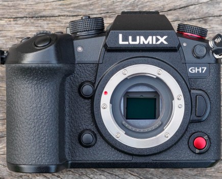 Panasonic Lumix GH7 showing 25MP Four Thirds sensor