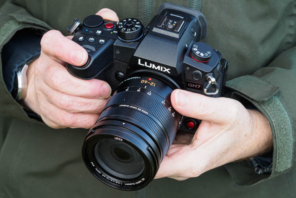 Panasonic Lumix GH7 in-hand