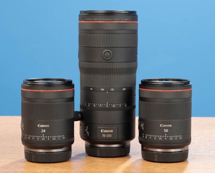 Three new Canon hybrid lenses