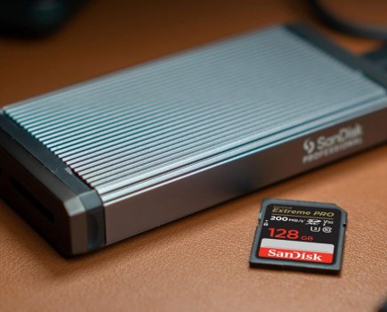 SanDisk Extreme Pro 128GB SDXC memory card. Image: SanDisk