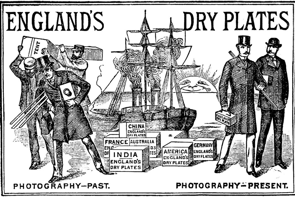 Photography in 1884, dry plates