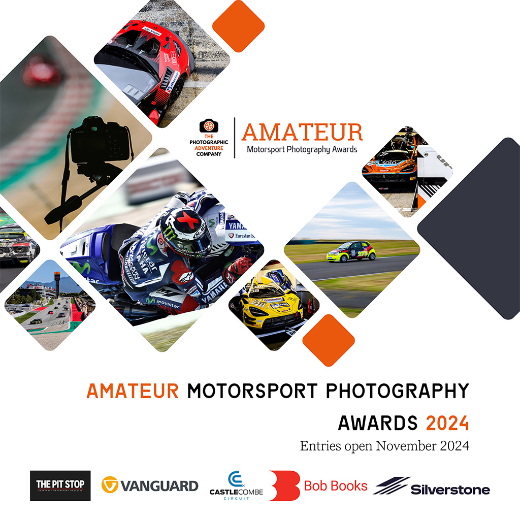 Amateur Motorsport photography awards logo