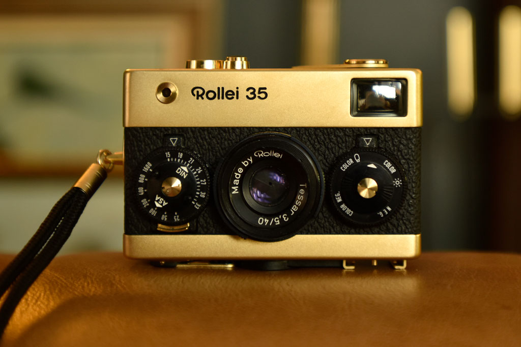 Gold Rollei 35 limited edition film camera announced