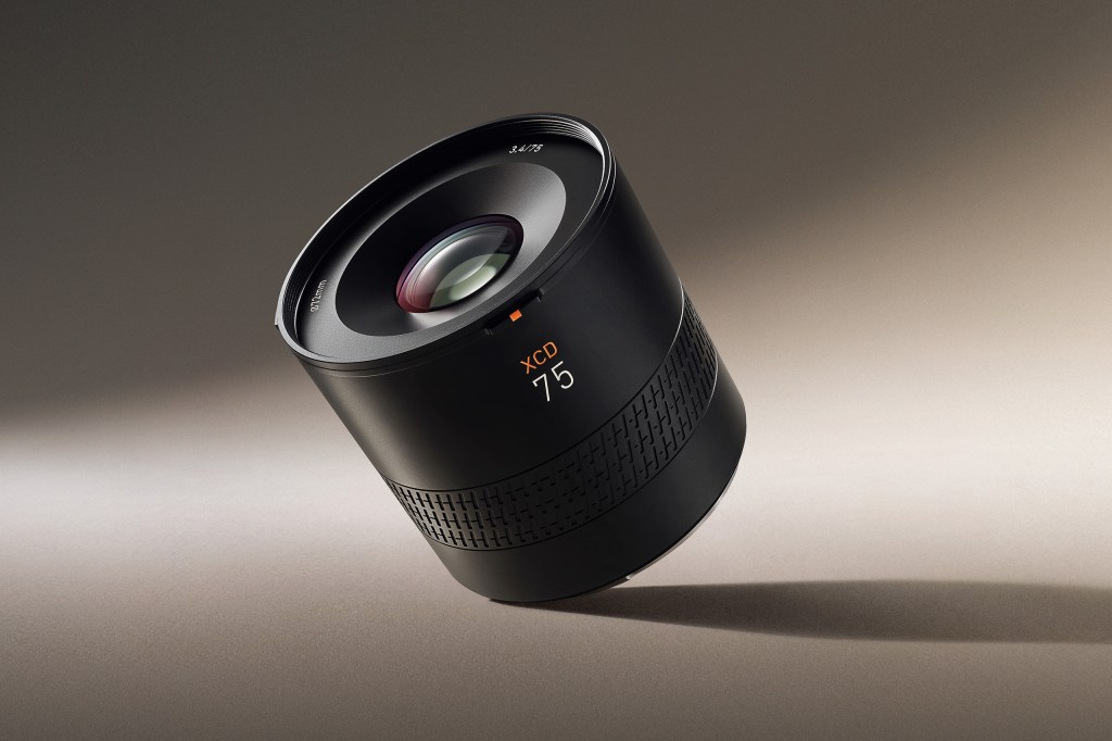 Hasselblad 75mm lens. Photo Hasselblad.