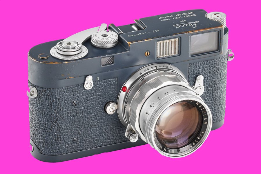 Leica M2 at Leitz Photographica auction, rarest Leica cameras