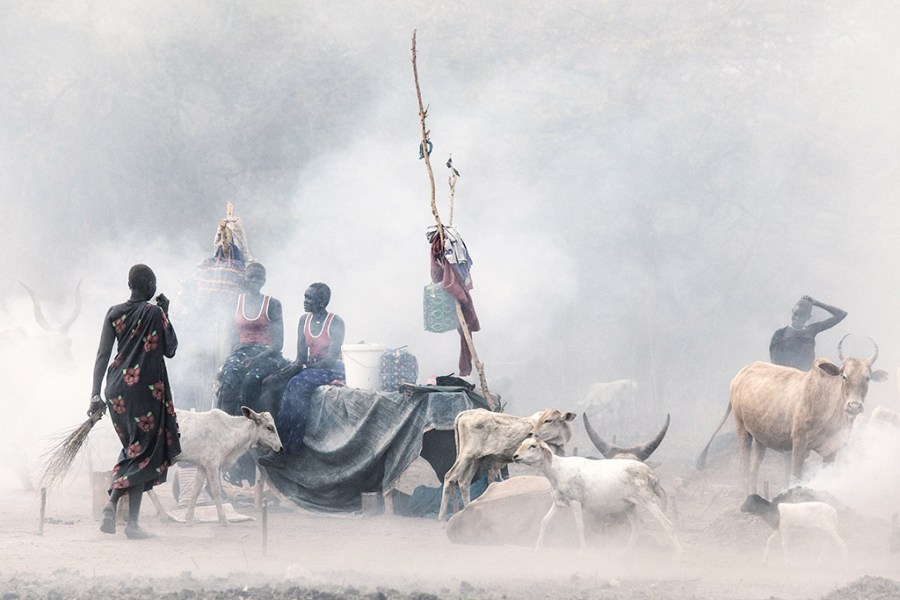 Lynn Fraser’s stunning shot, ‘Mundari Camp Life’, taken in South Sudan, was a commended pic in last year’s Travel category