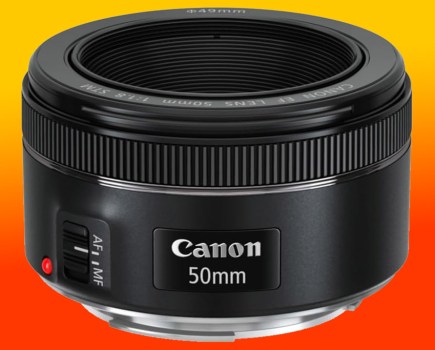 Canon EF 50mm f1.8 STM lens (Image: Canon)