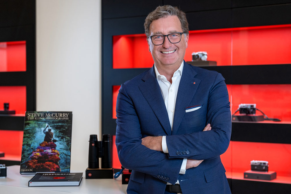 Leica CEO Mattias Harsch