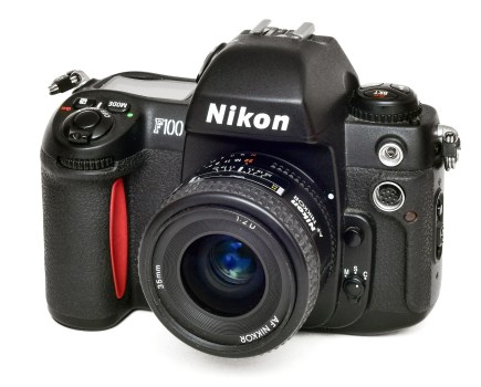 Nikon F100. Photo John Gilbey