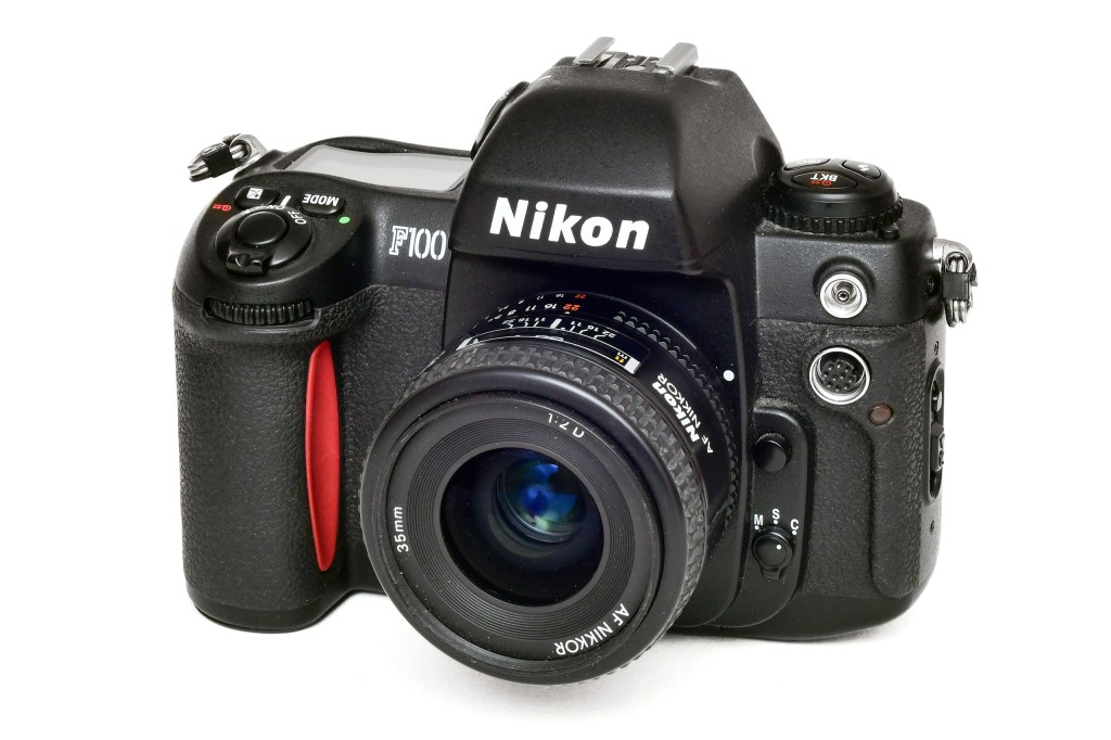 Nikon F100. Photo John Gilbey