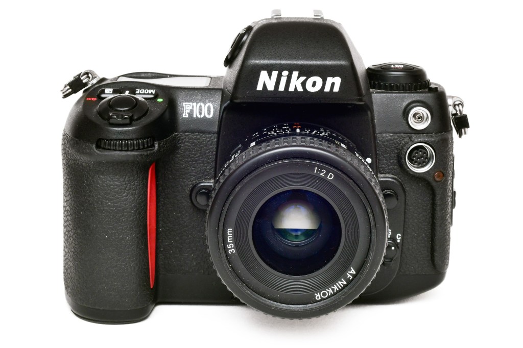 Nikon F100. Photo John Gilbey