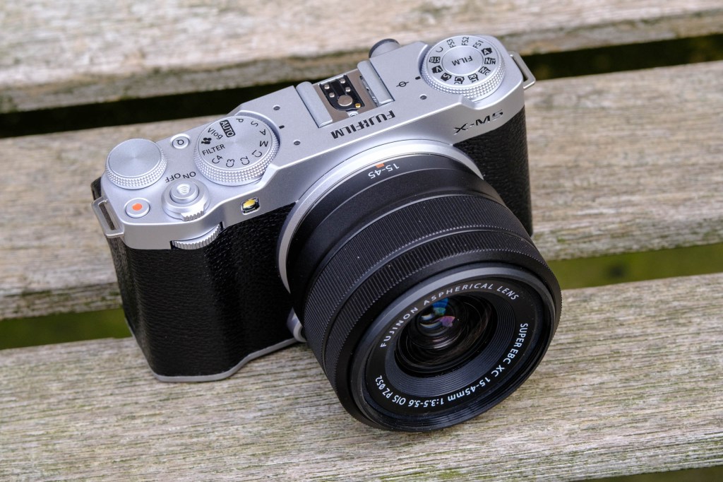 Fujifilm X-M5 with 15-45mm kit zoom