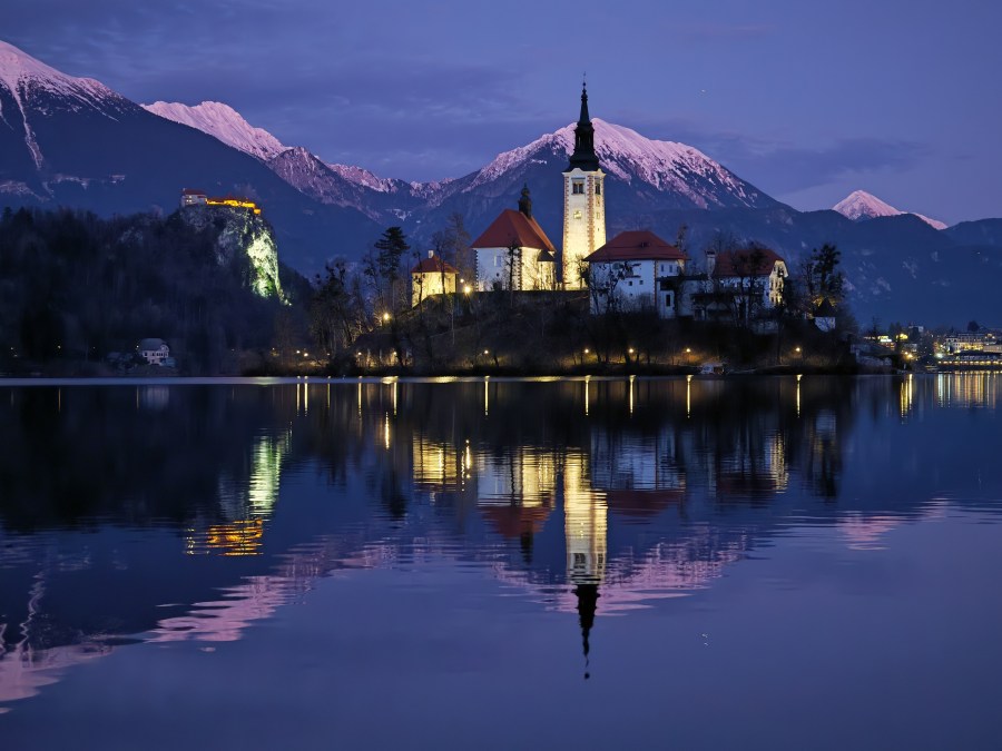 Low light with the Honor Magic7 Pro. Lake Bled, Slovenia. Photo Joshua Waller