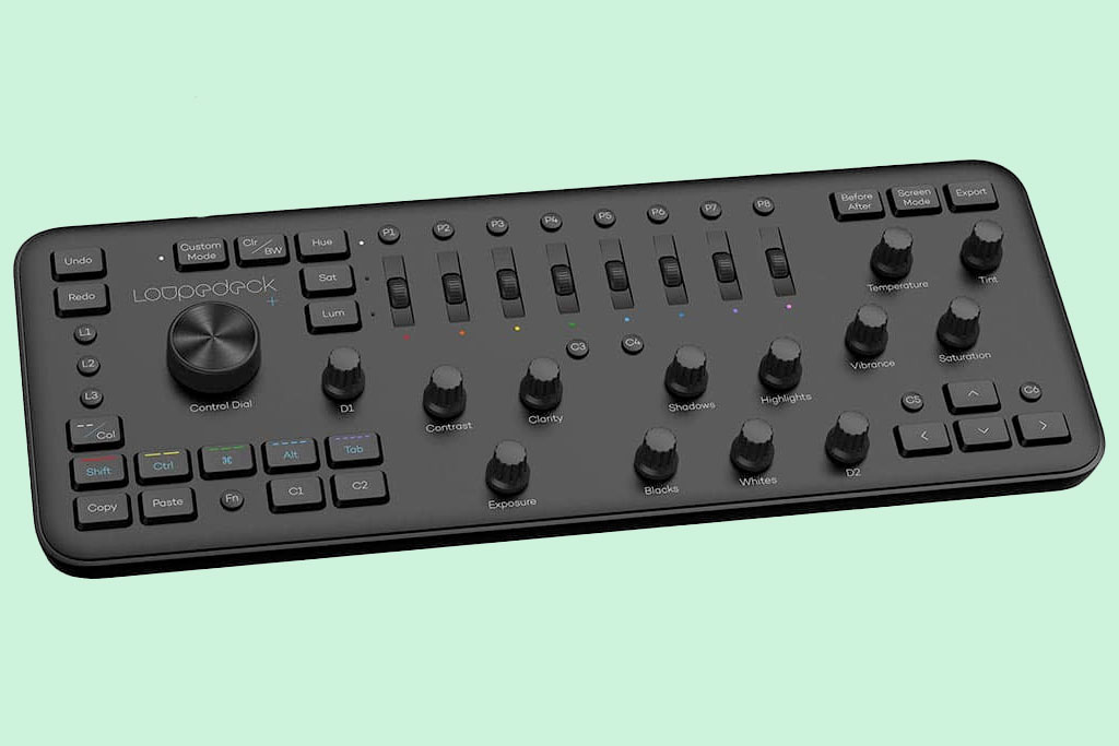 Loupedeck+ editing console