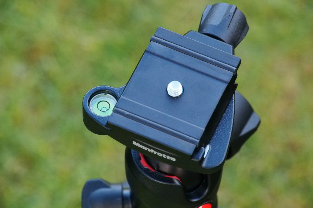 Manfrotto Befree Advanced AS Twist Carbon Fibre Tripod. Photo Jeremy Waller