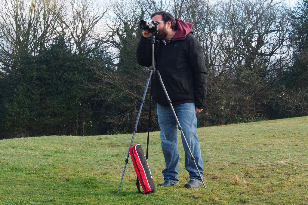 Manfrotto Befree Advanced AS Twist Carbon Fibre Tripod. Photo Jeremy Waller