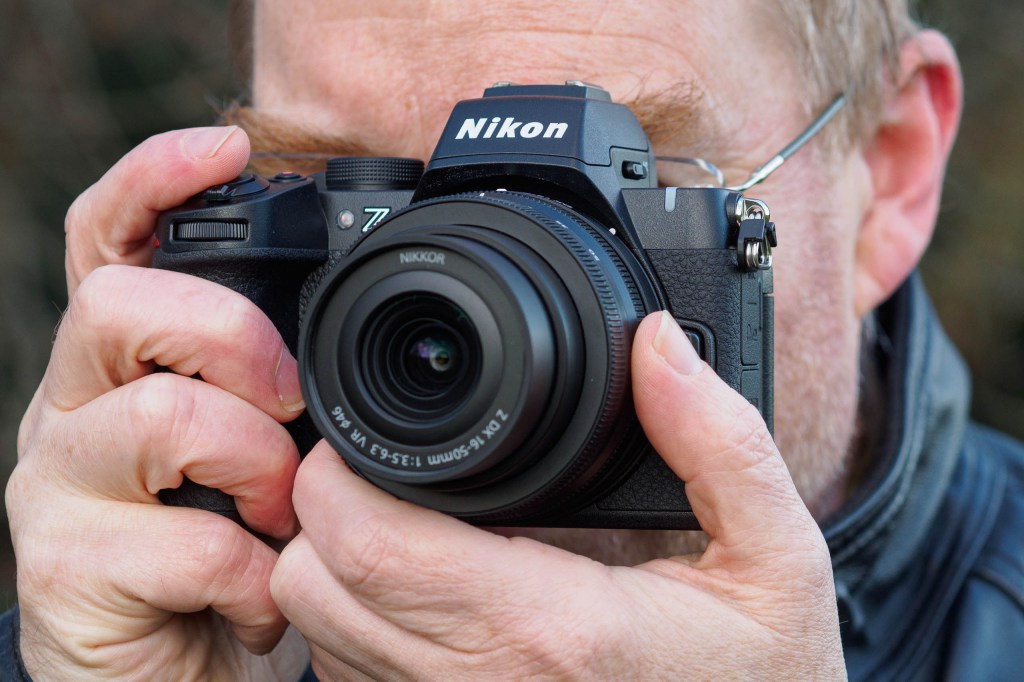 Nikon Z50II in use