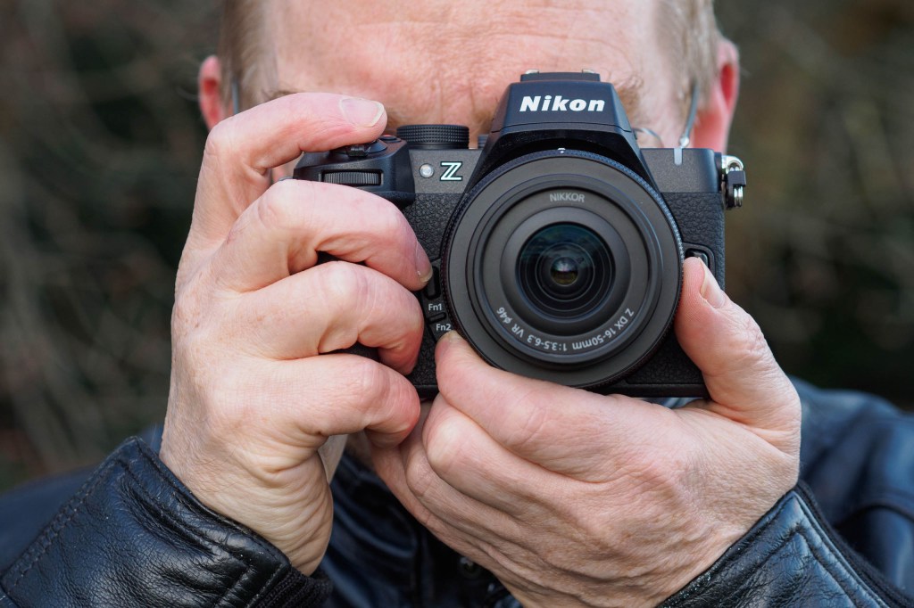 Nikon Z50II in use