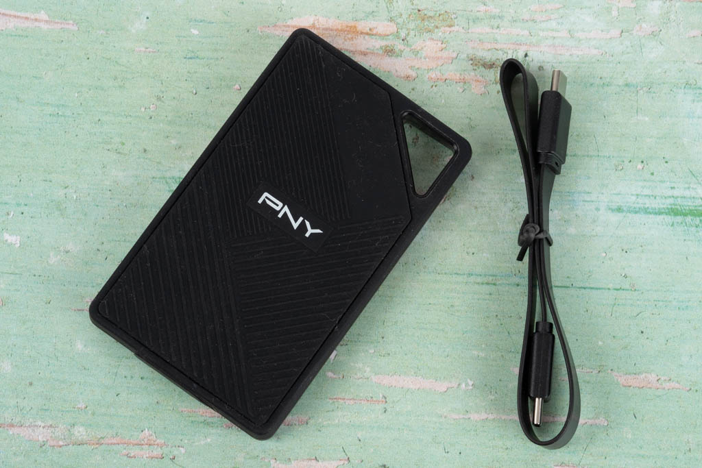 PNY RP60 Portable SSD USB-C cable