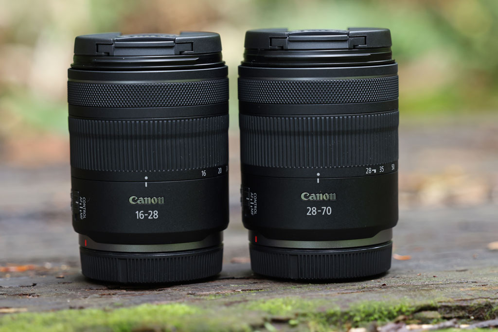 Canon RF 16-28mm F2.8 and 28-70mm F2.8 lenses