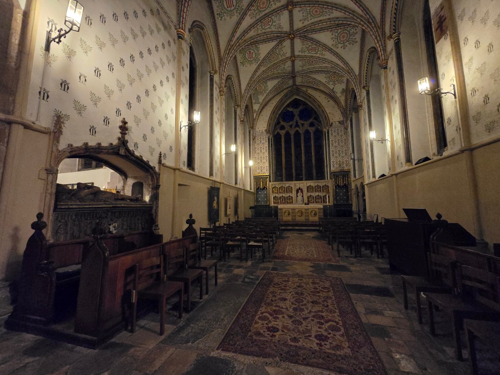 An image taken with the Samsung Galaxy Z Fold 6 in low light, ultrawide lens