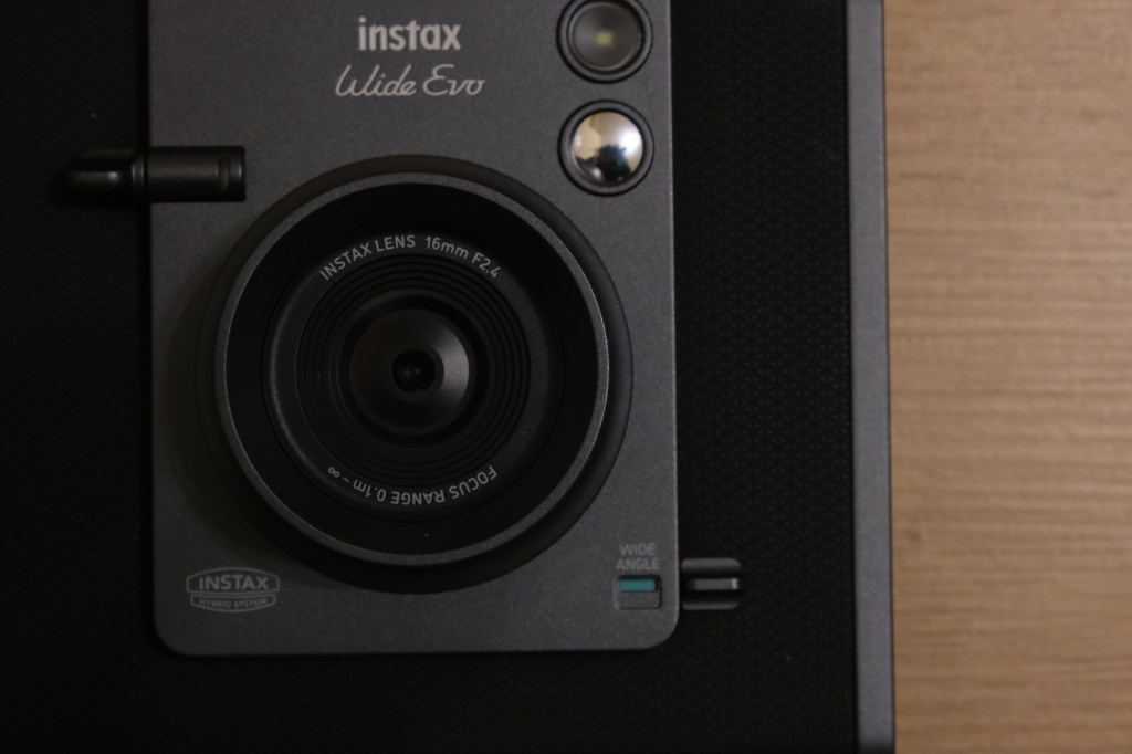 Instax Wide Evo close up.