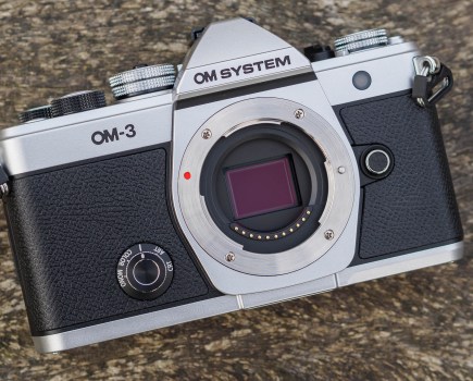 OM System OM-3 20MP BSI stacked-CMOS Four Thirds sensor
