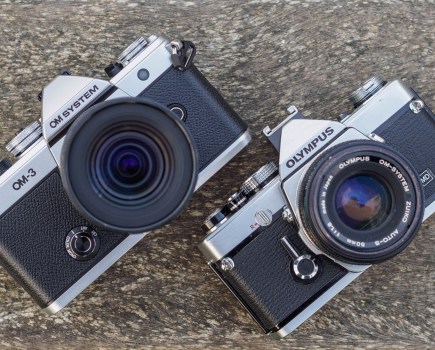 OM System OM-3 and classic Olympus OM-1