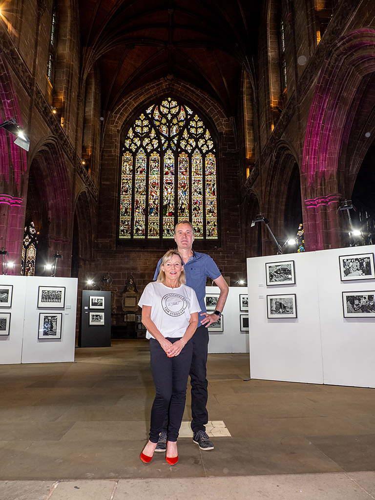 Sharon Price and Peter Dench co-founders of photo north festival