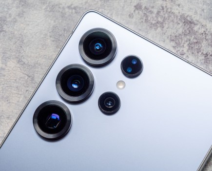 The Samsung Galaxy S25 Ultra's four cameras