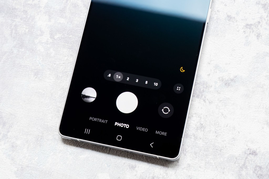 A closer look at the native camera app of the Samsung Galaxy S25 Ultra