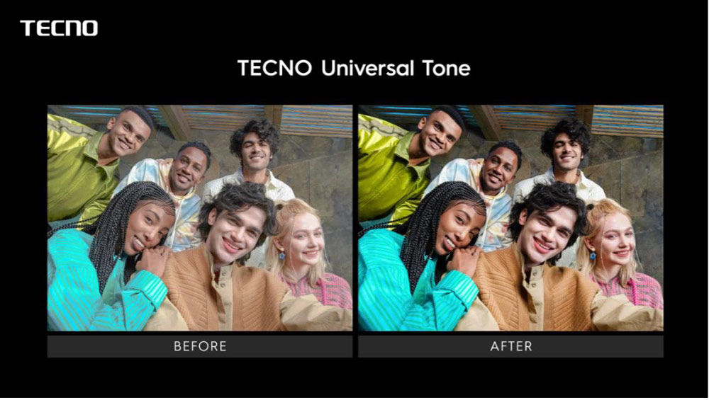 Tecno universal skin tone announcment