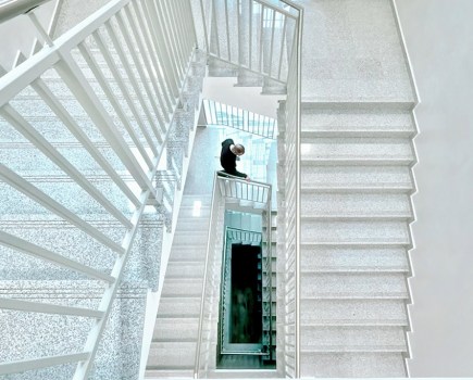 staircase in the Technical School Complex