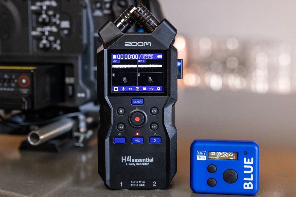 Zoom H4 Essential - With the BTA-1* Bluetooth Adapter you can also pair with Bluetooth timecode devices for audio and video sync. Image: Zoom