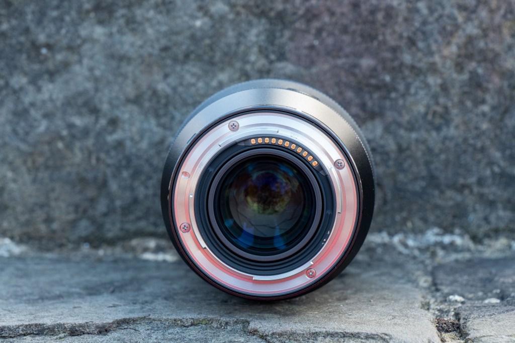 The lens mount of the Nikon Nikkor 35mm Z f/1.2 S Lens