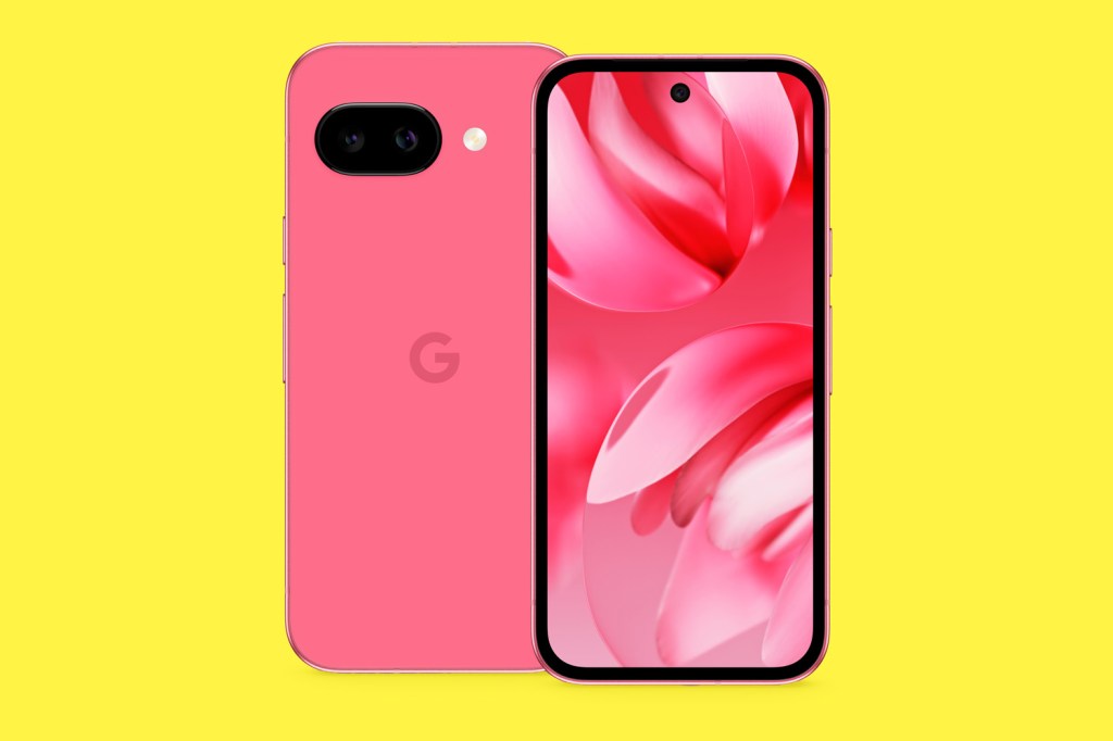 Google Pixel 9a in Peony / Hot Pink - Image: Google