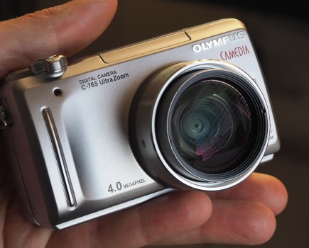 The Olympus C-765 is a surprisingly compact camera for the time. Photo: (C) Joshua Waller