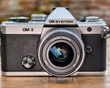 OM System OM-3 with 25mm f1.8 lens. Photo Joshua Waller