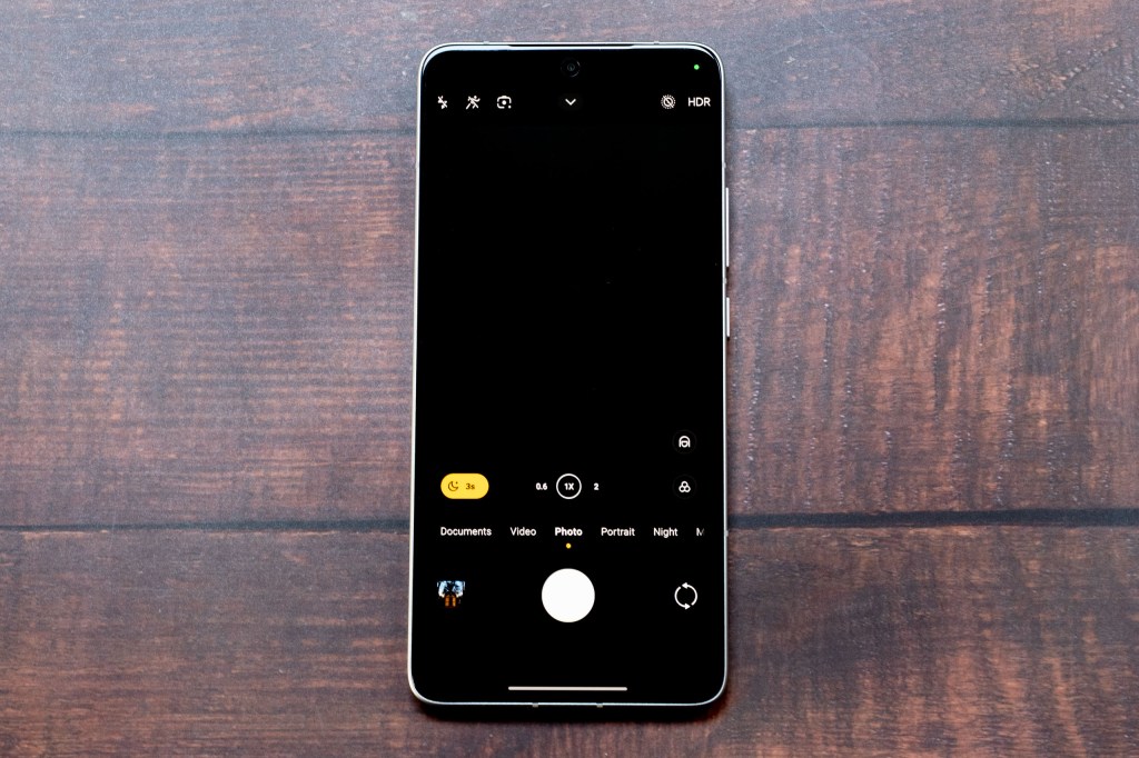 The native camera app of the Poco F7 Pro