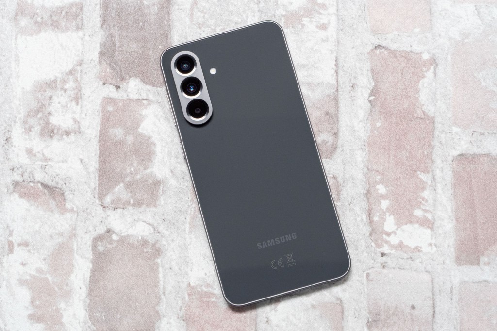 The Samsung Galaxy A56 in Graphite