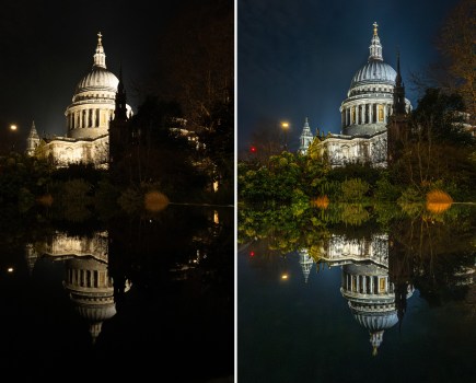 Before and After - St Pauls Reflection Photo (C) Gill Prince