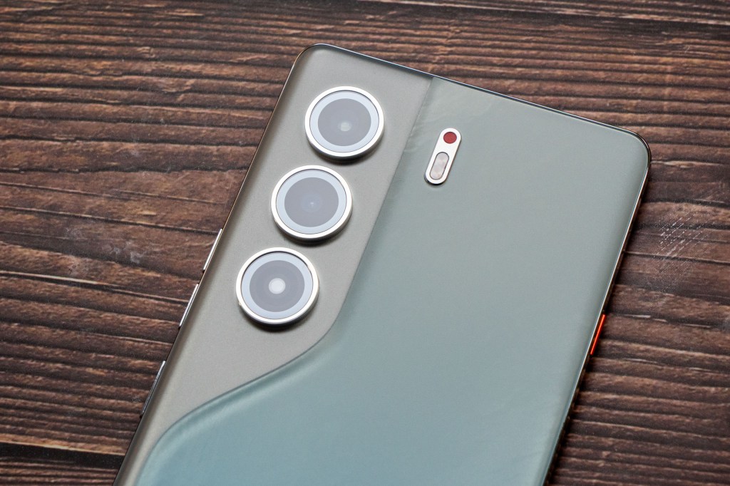 The Tecno Camon 40 Pro in "Glacier White"