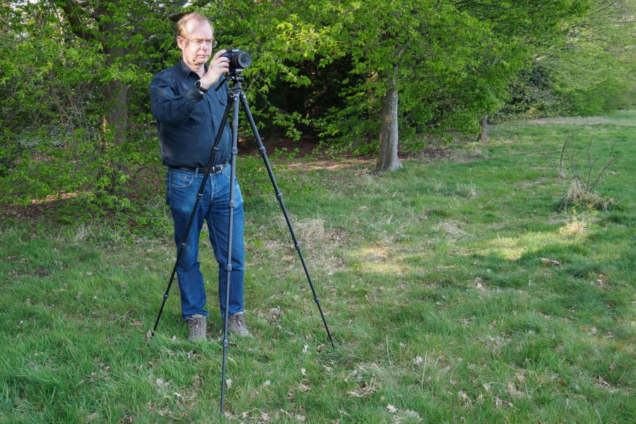 Vanguard Alta Pro 3VLT 235AV 12 in use at maximum height