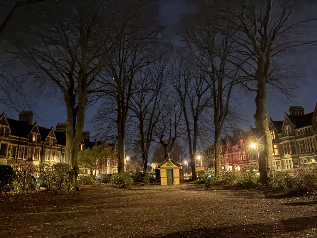A low light image taken with the iPhone 16e
