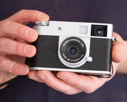 Fujifilm X half in-hand