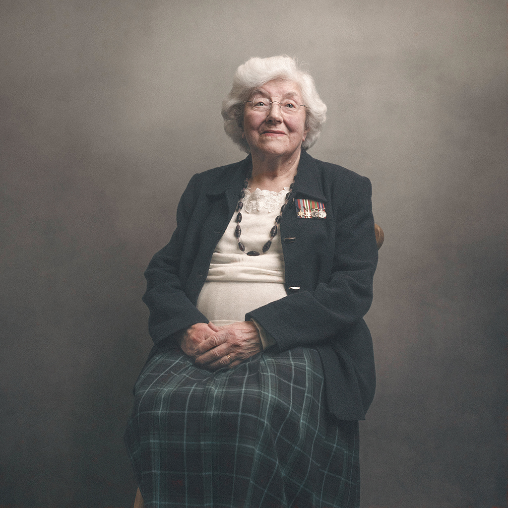 portrait of mildred schutz ww2 veteran