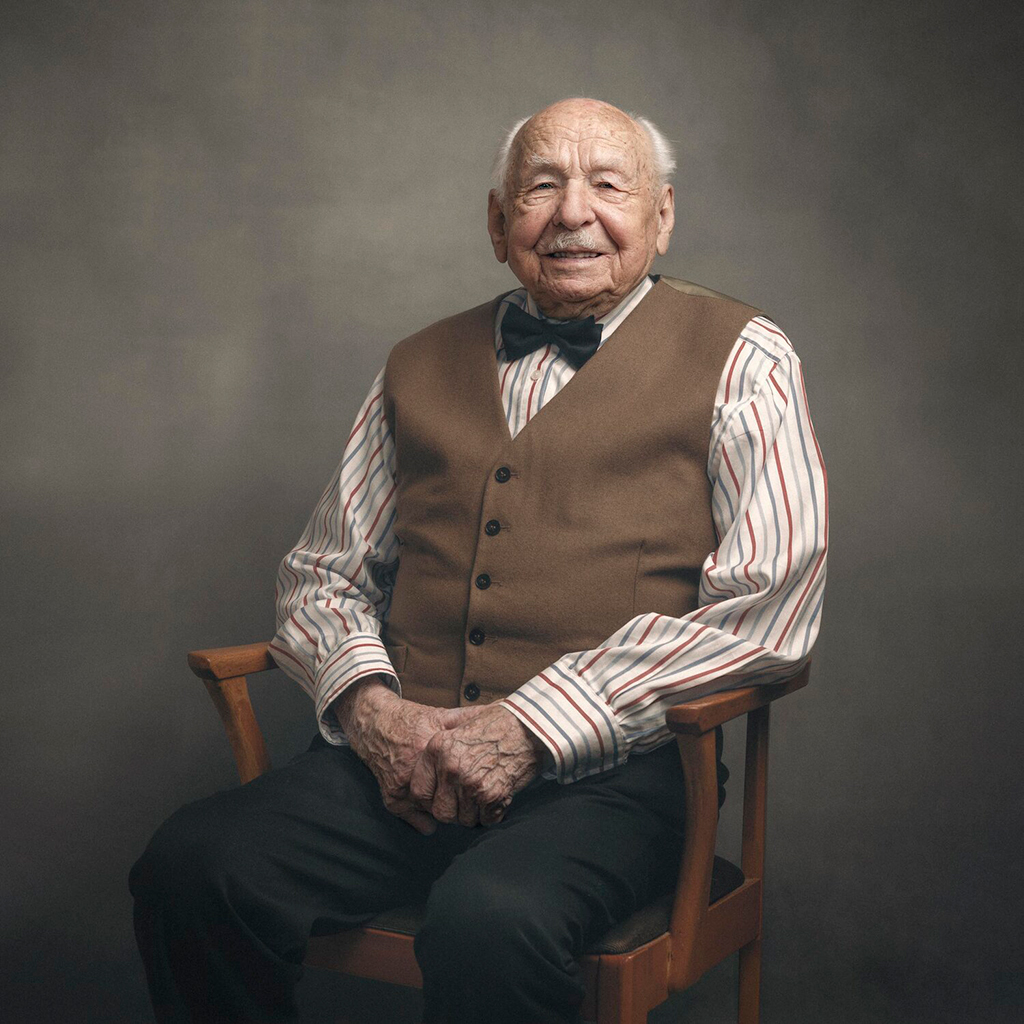 Valerian Jaworski portrait ww2 veteran