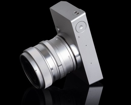 Sigma BF in silver, with 50mm F2 lens