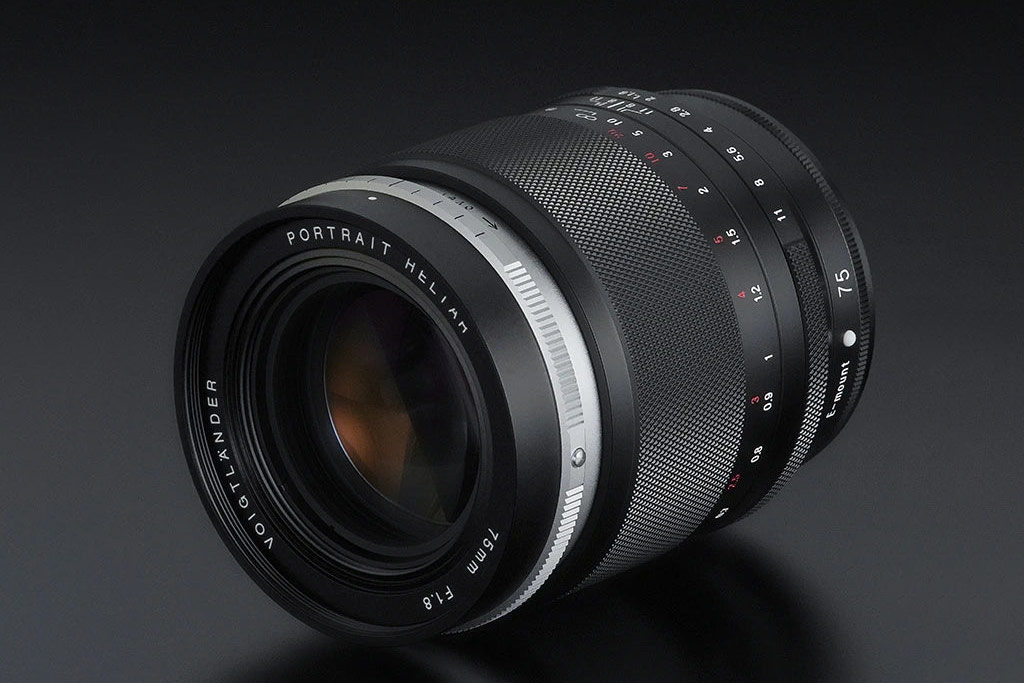 Voigtlander 75mm f/1.8 HELIAR Portrait lens